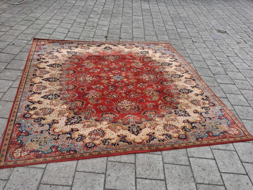 Prachtig groot vloerkleed Louis de Poortere  3 x 3 Meter, Ophalen, 200 cm of meer, Zo goed als nieuw, 200 cm of meer