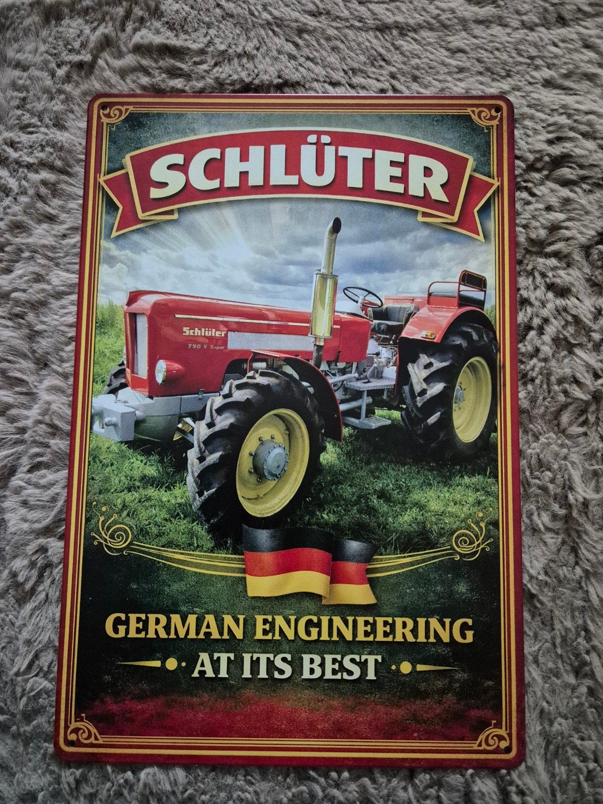 Schlüter reclamebord, Ophalen of Verzenden, Nieuw, Reclamebord