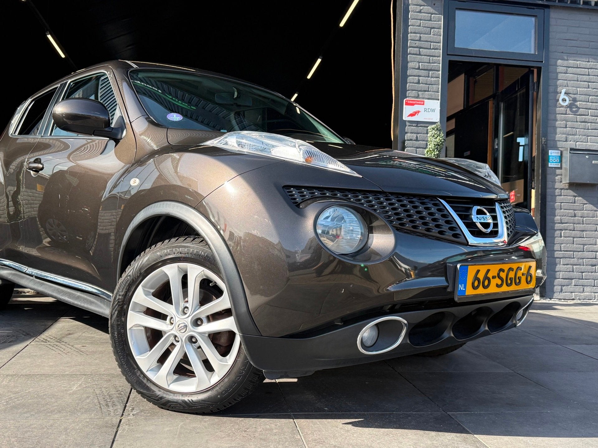 Nissan Juke 1.6 Acenta Eco|Airco|Camera|Navi|Trekhaak|NAP, Auto's, Voorwielaandrijving, Euro 5, Stof, Huisgarantie