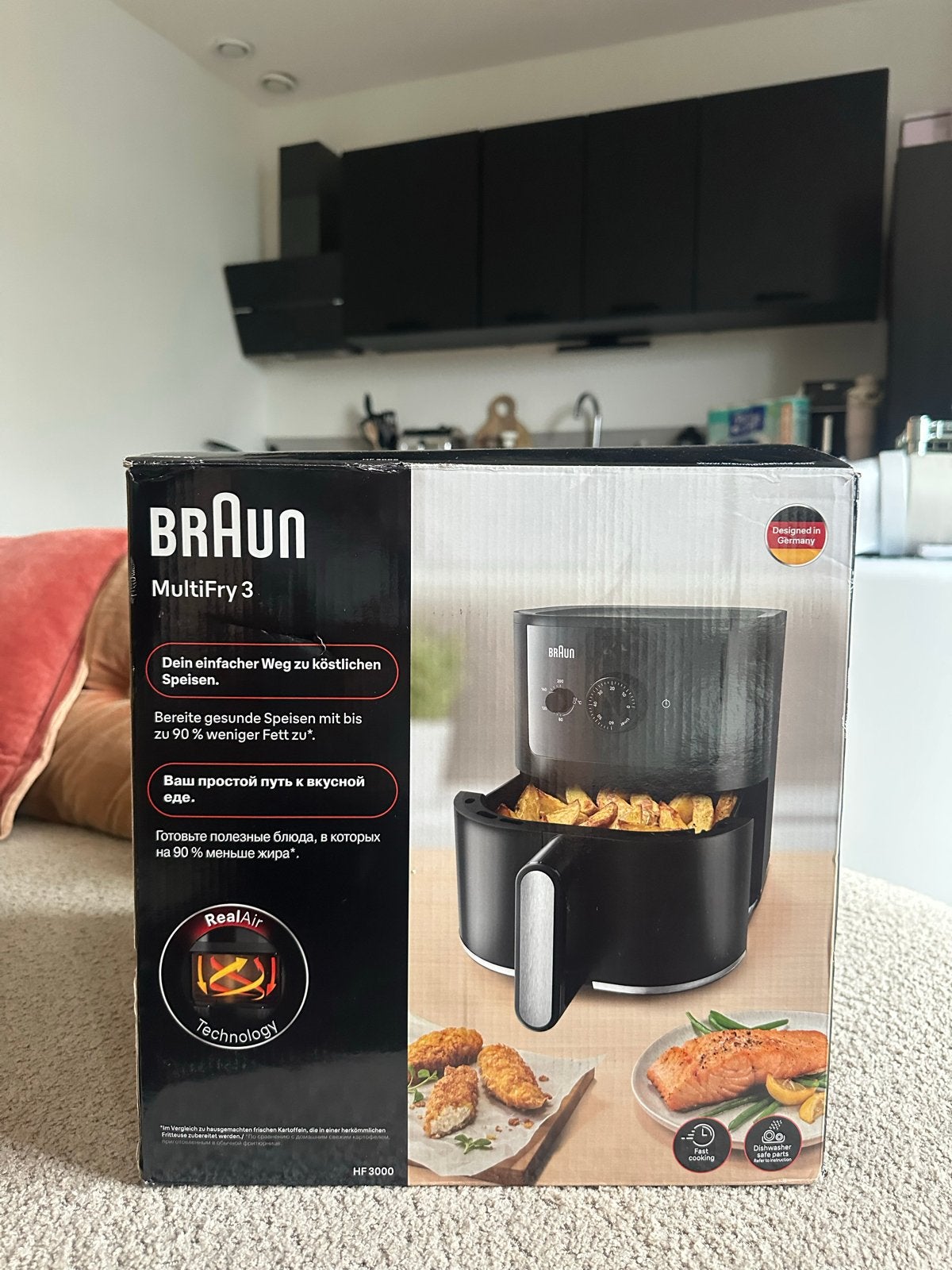 Braun MultiFry 3 Airfryer - nieuw in doos, Ophalen, Nieuw, Airfryer