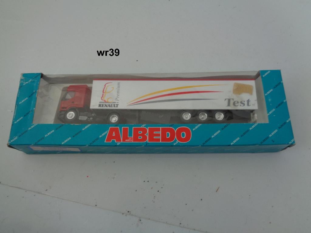 albedo renault treker met opleggern, Ophalen of Verzenden, Zo goed als nieuw, Bus of Vrachtwagen, Rietze