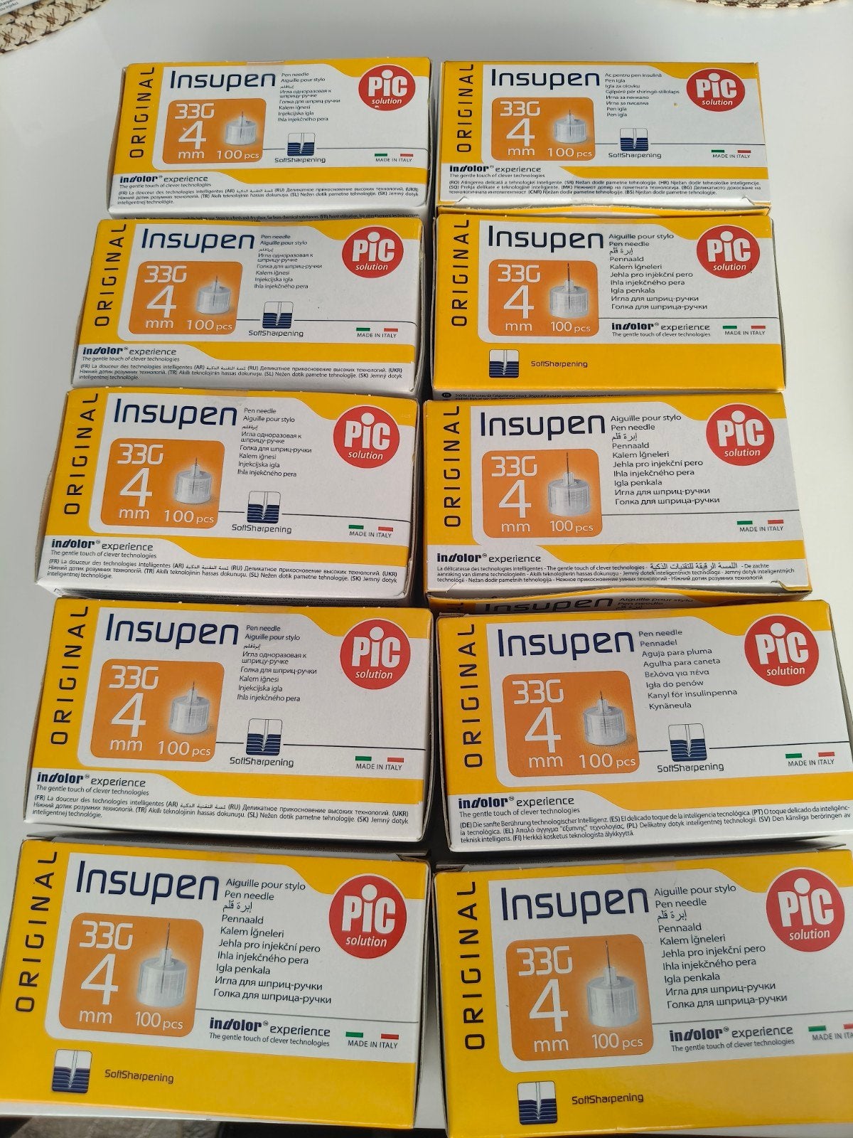 insuline naalden, 33g, 4 mm. 
10 dozen van 100 stuks., Ophalen of Verzenden
