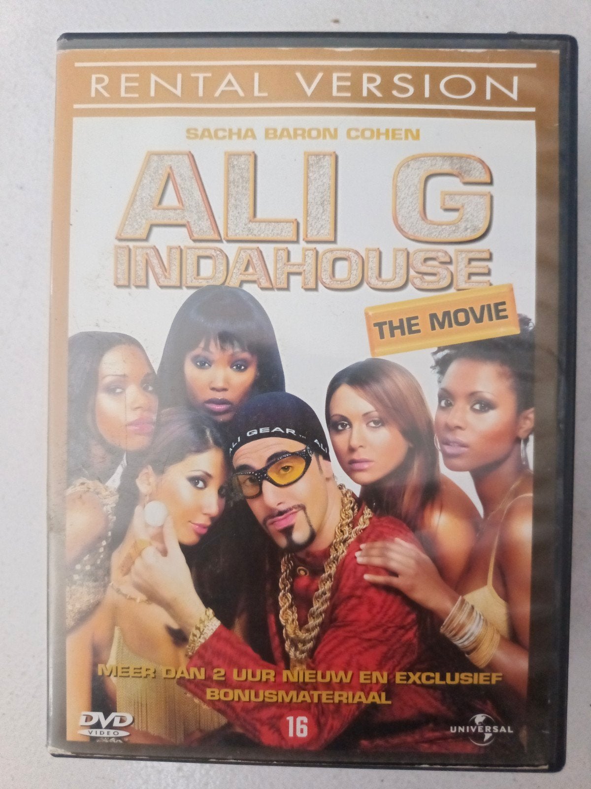 Ali G Indahouse - The Movie (DVD, Rental Version), Vanaf 16 jaar, Ophalen of Verzenden, Britse komedie, Gebruikt