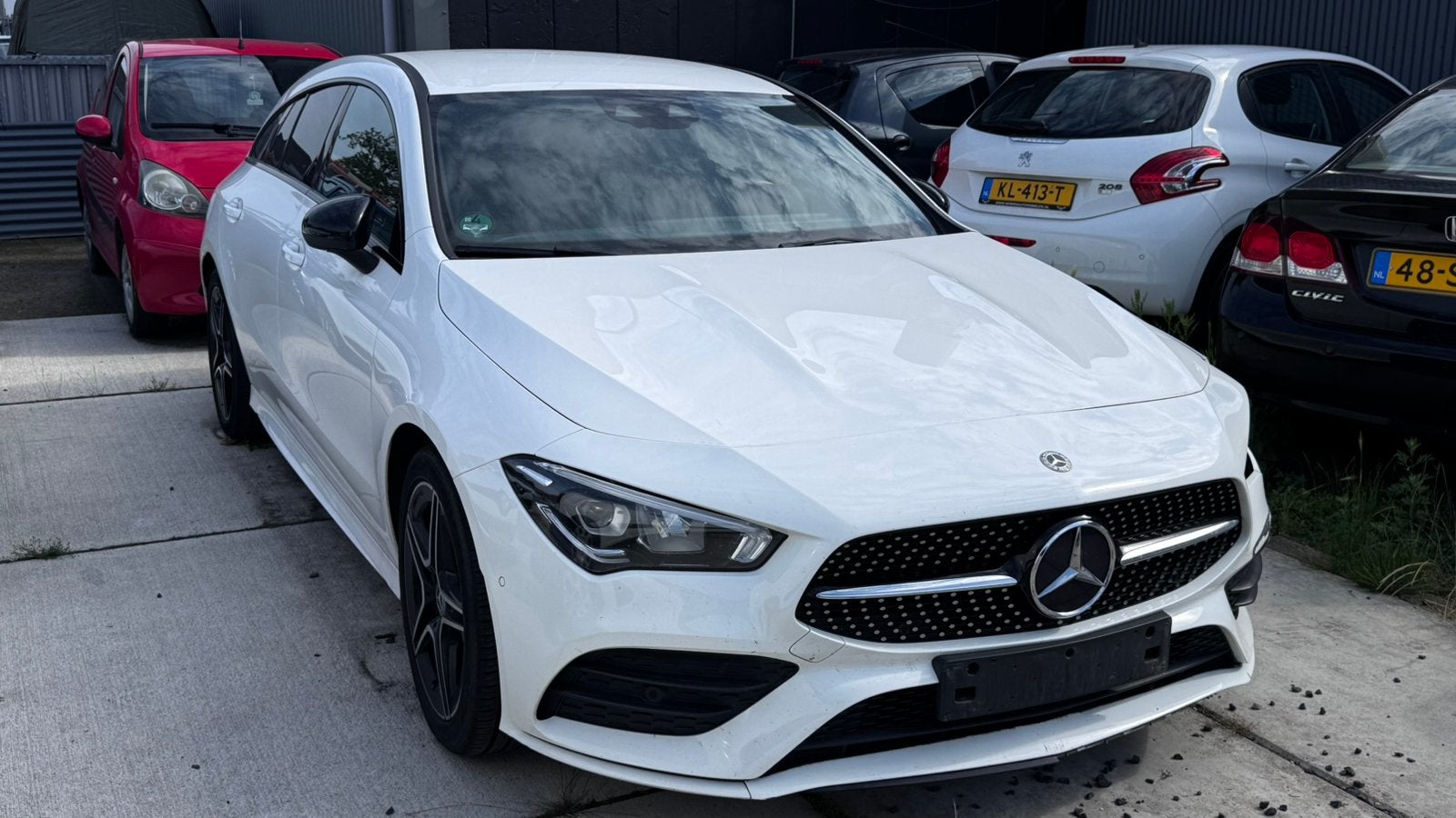 Mercedes CLA 180 AMG 2020 Automaat Camera schadeauto, Auto diversen, Schadeauto's, Mercedes-Benz, Automaat, Benzine, Stationwagon