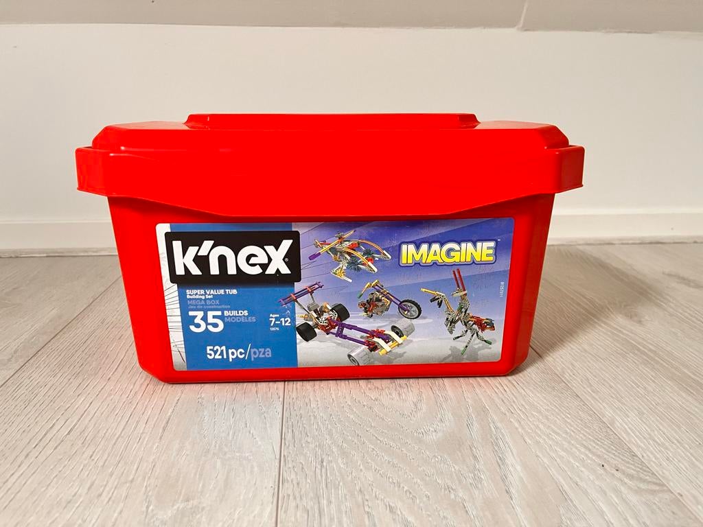 K'nex Super Value Tub - Urenlang Bouwplezier!, Ophalen, Gebruikt, K'nex