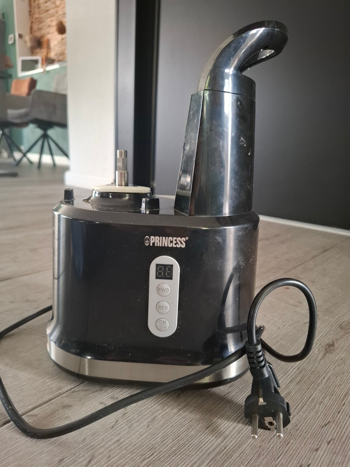 Princess Slowjuicer - Zwarte Koudpers Sapmachine, Ophalen of Verzenden, Gebruikt, Elektrisch, Slowjuicer