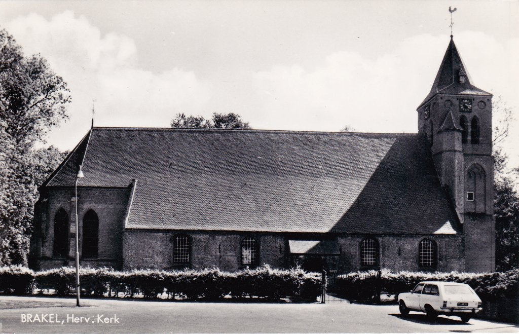 01679 Brakel - Herv. kerk, Verzenden, 1960 tot 1980, Ongelopen, Gelderland