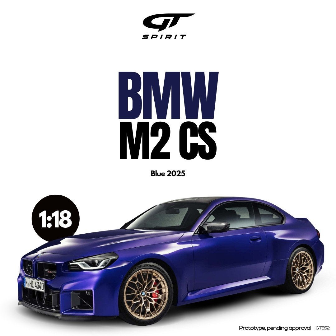 Gt Spirit Bmw G87 M2 CS 1/999 1:18 Nieuw, Ophalen of Verzenden, Nieuw, Auto