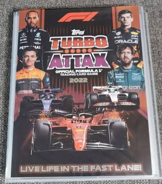 Topps Turbo Attax 2022 F1 Kaarten Verzameling in Map, Ophalen of Verzenden, Zo goed als nieuw, Meerdere kaarten