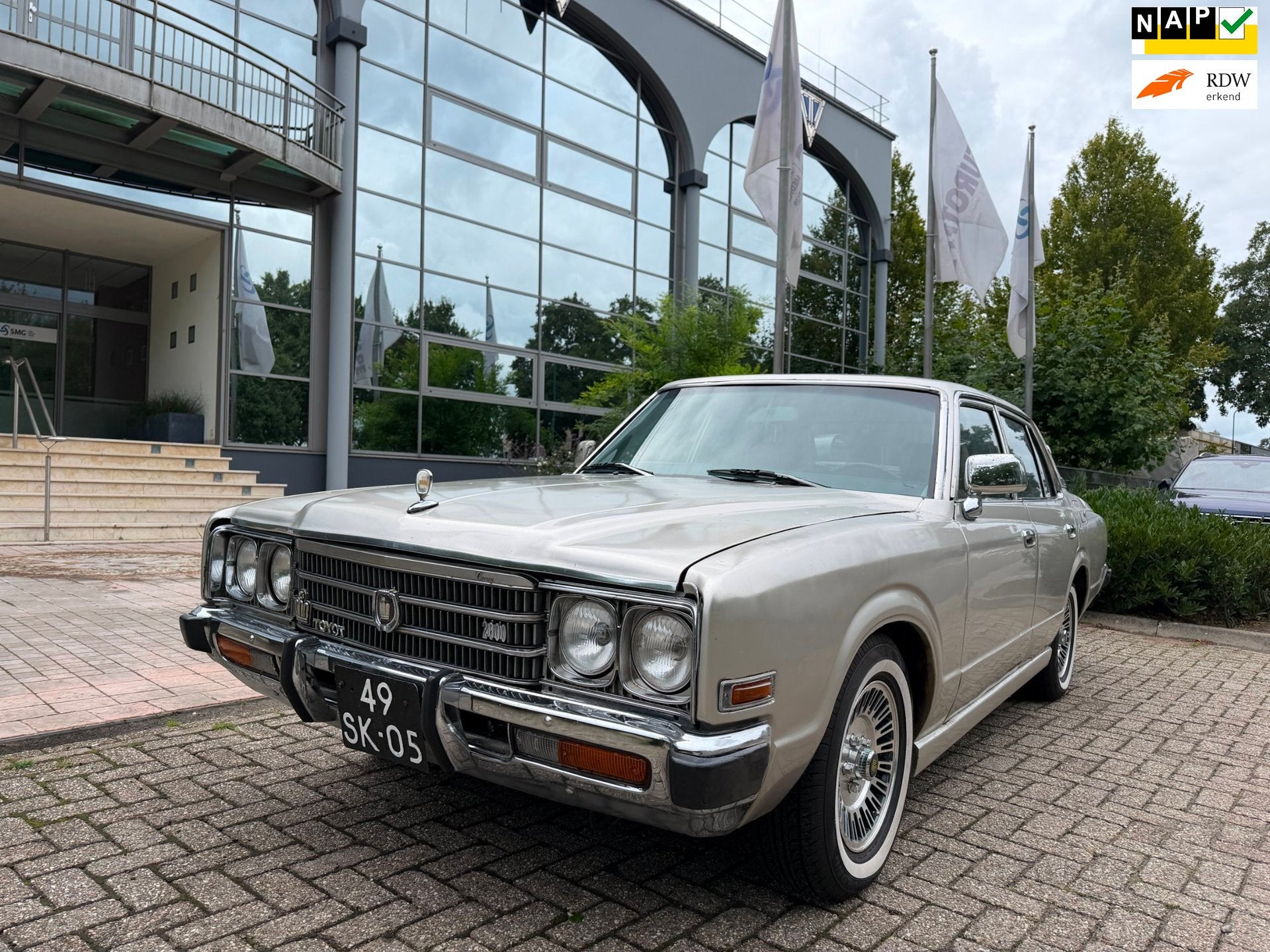 Toyota Crown 2.6 Super Saloon aut 151000 km N.A.P met werk, Auto's, Automaat, Achterwielaandrijving, Gebruikt, 2563 cc
