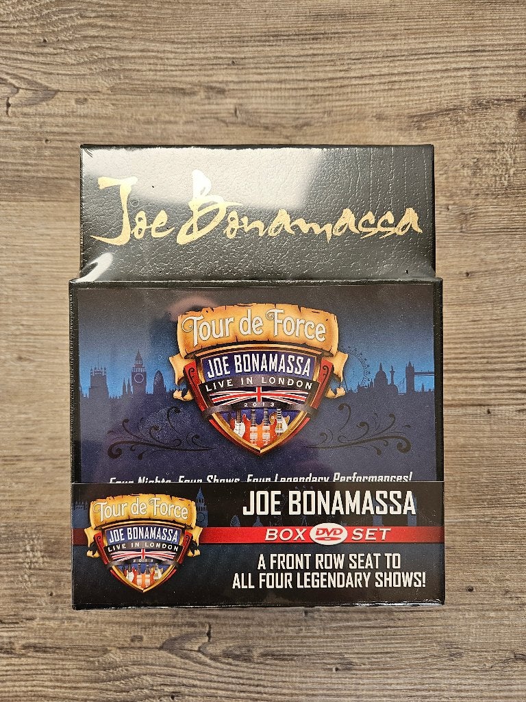 Joe Bonamassa -  Tour de Force, 4 DVD Amp-box, sealed, Ophalen of Verzenden, Concert, Nieuw in verpakking, Alle leeftijden