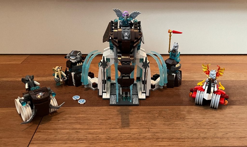 Lego: Legends of Chima Bevroren Mammoetvesting (70226), Compleet, Overige thema's, Lego, Ophalen of Verzenden