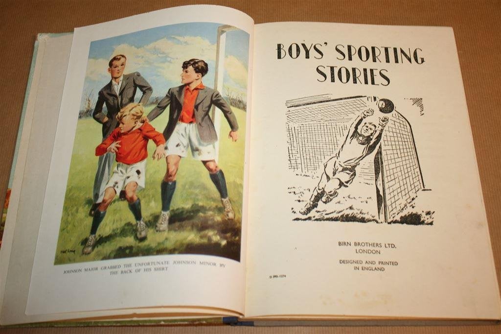 Boys\' Sporting Stories - ca. 1950, Ophalen of Verzenden, Gelezen, Watersport en Hengelsport