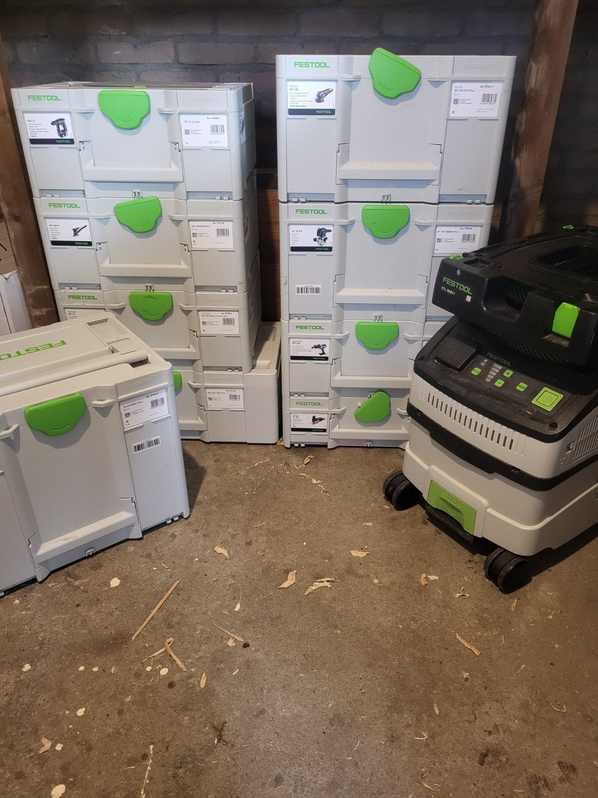 Complete Festool 2024 Gereedschapset - Zo goed als nieuw, Ophalen, Nieuw, Gereedschapsset, Festool