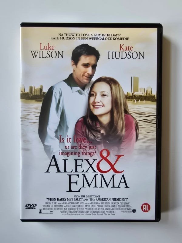 ALEX & EMMA (DVD), Alle leeftijden, Verzenden, Zo goed als nieuw