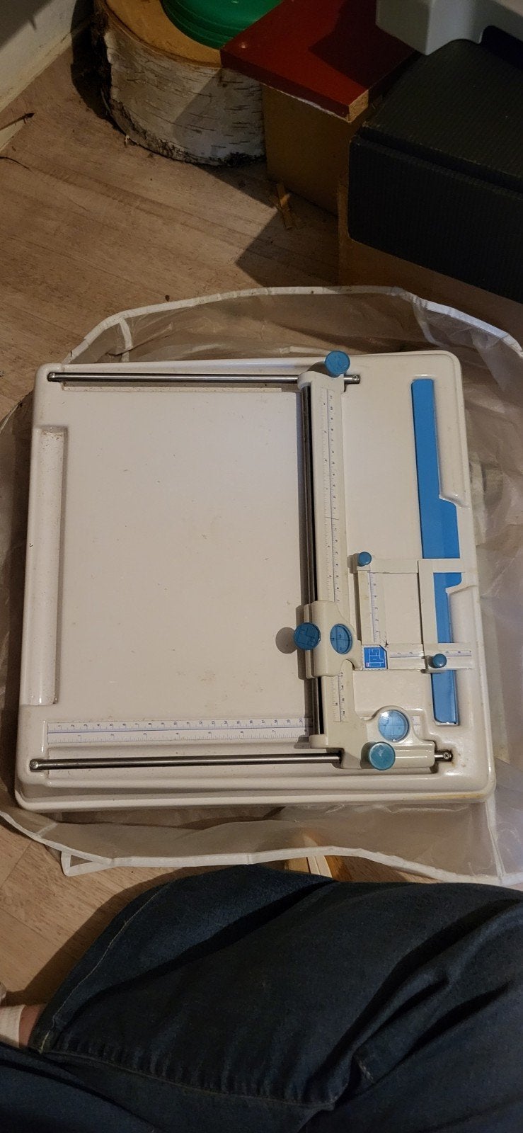 Snijmachine voor o.a. postzegelsalbums, Ophalen of Verzenden
