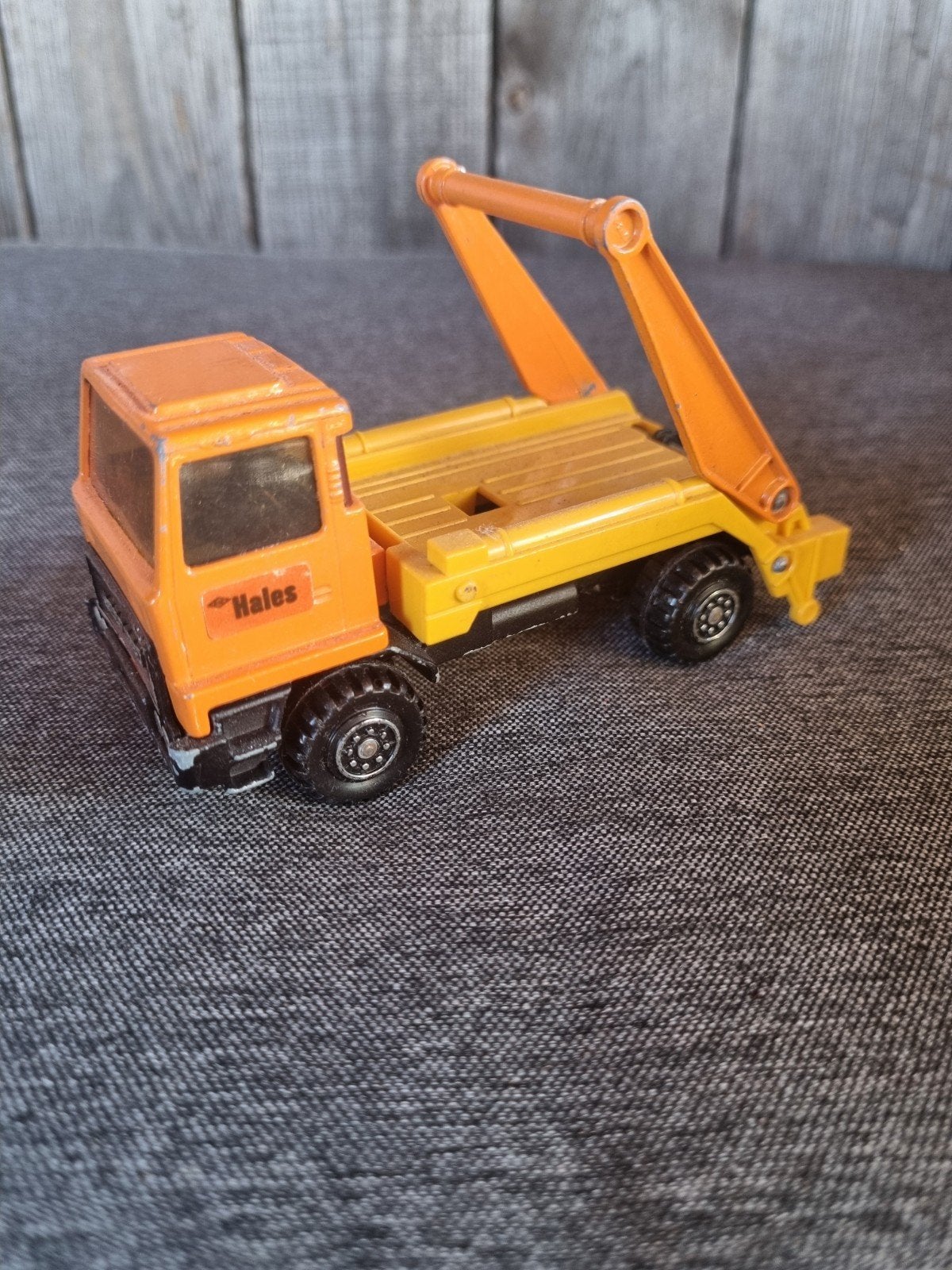 Vintage Matchbox Bedford Hales Container Truck, Ophalen of Verzenden, Gebruikt