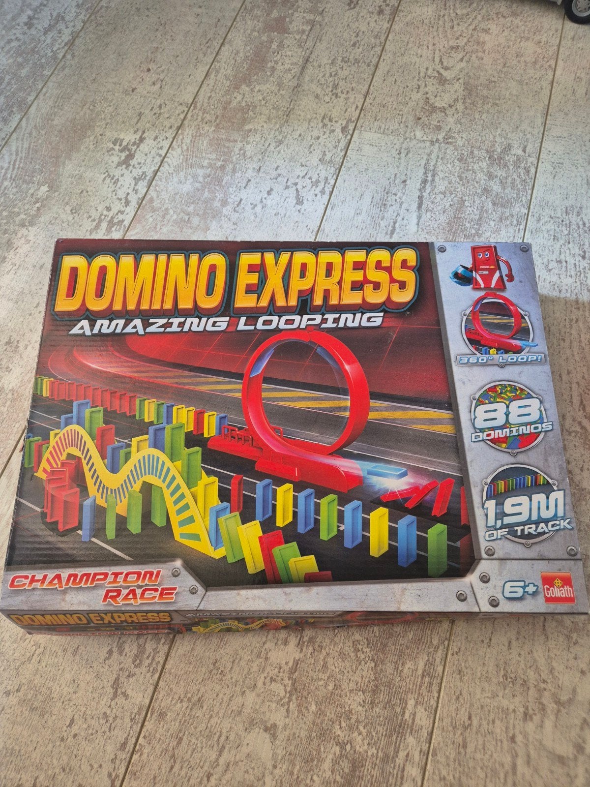 Domino Express Amazing Looping - Zo goed als nieuw, Kinderen en Baby's, Speelgoed | Overig, Ophalen of Verzenden, Zo goed als nieuw