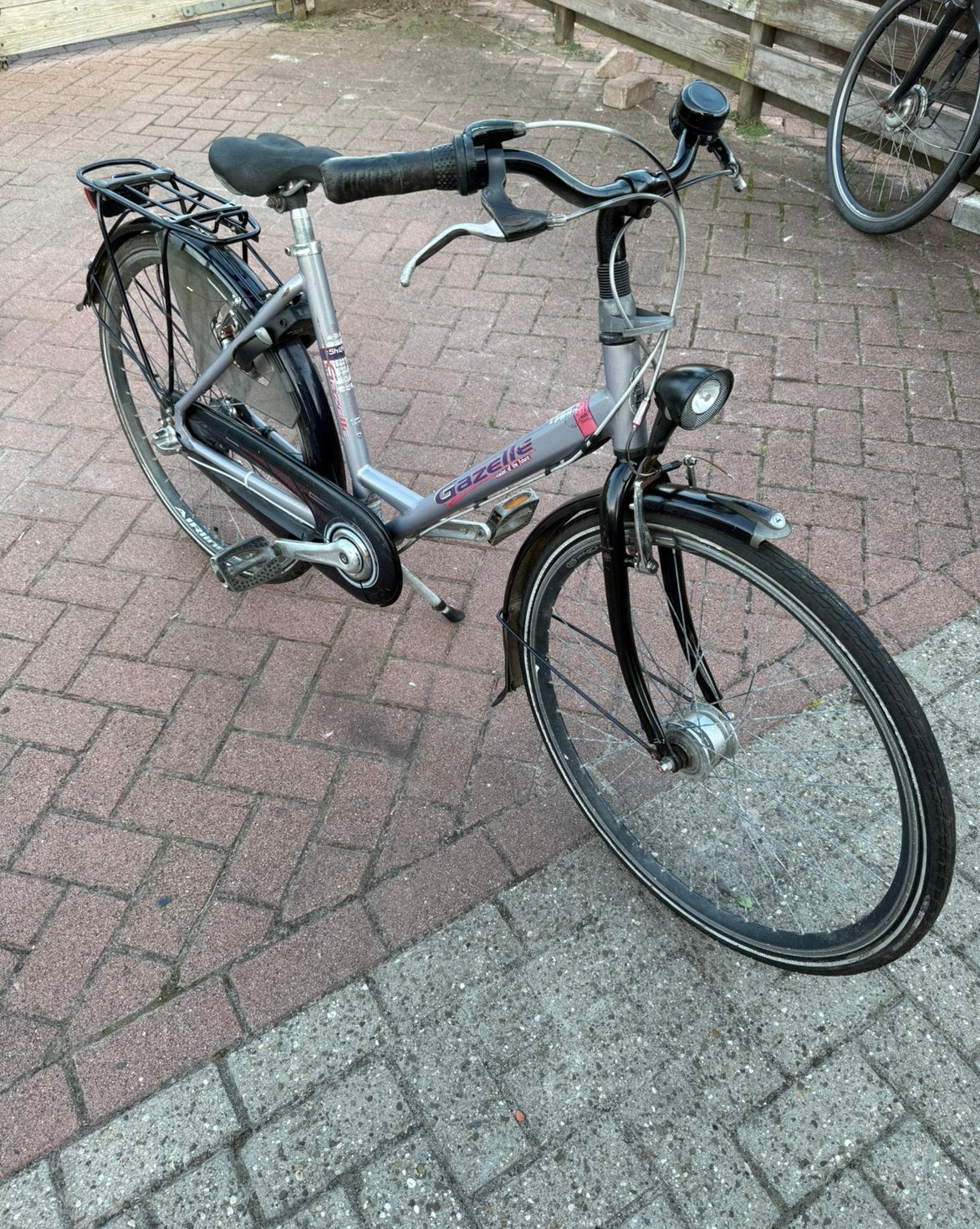 Gazelle shift meisjesfiets 26 inch, Fietsen en Brommers, Ophalen, Zo goed als nieuw, Handrem