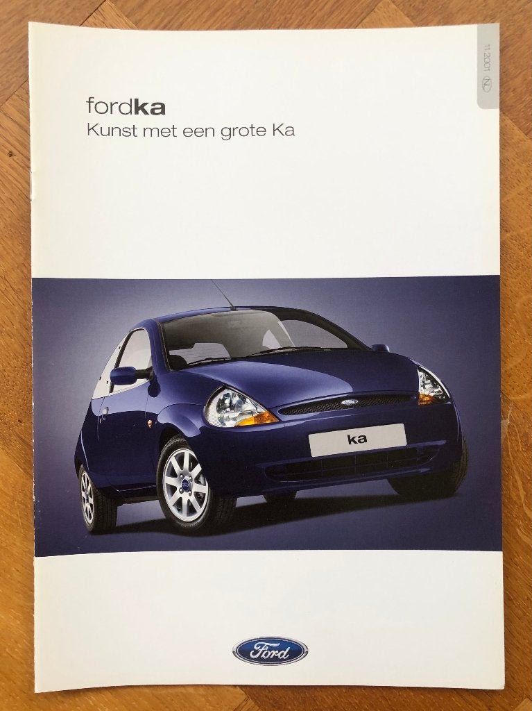 Ford Ka folder 2002, Ford, Verzenden, Nieuw, Ford