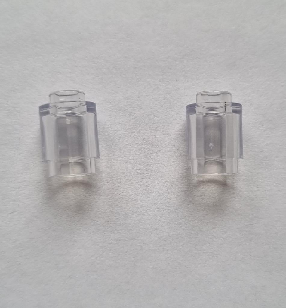 Lego 1x1 round brick, Transparant clear ( per 50), Ophalen of Verzenden, Nieuw, Losse stenen, Lego