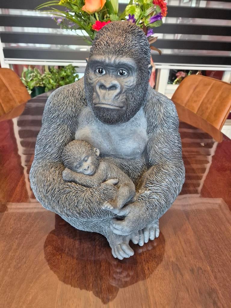 Kare Design Decofiguur Cuddle Gorilla Family, Ophalen of Verzenden, Nieuw