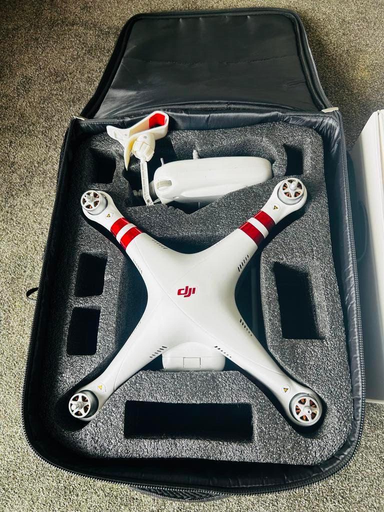 DJI Phantom 3 Standard Drone, Cameradrone, 100 tot 1000 meter, Zo goed als nieuw, Altitude Hold