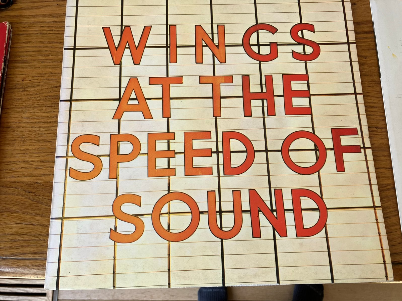 Wings Paul mcCartney - wings at the speed of sound LP, Ophalen of Verzenden, LP