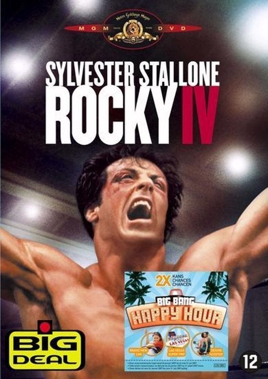 Rocky 4 (1985), Vanaf 12 jaar, Ophalen of Verzenden, Zo goed als nieuw, Actie