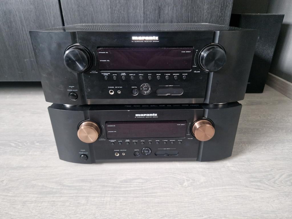 Marantz SR5004 versterkers/amplifiers x2 (met werk), Ophalen, Overige merken