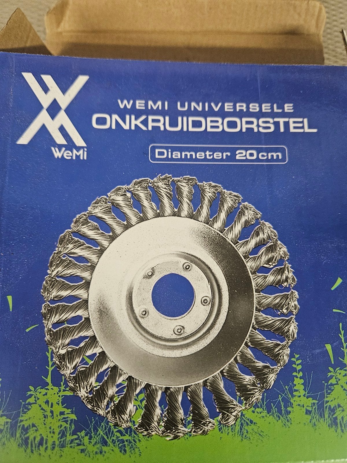 Onkruidborstel Universeel, Ophalen of Verzenden, Gebruikt, Wemi