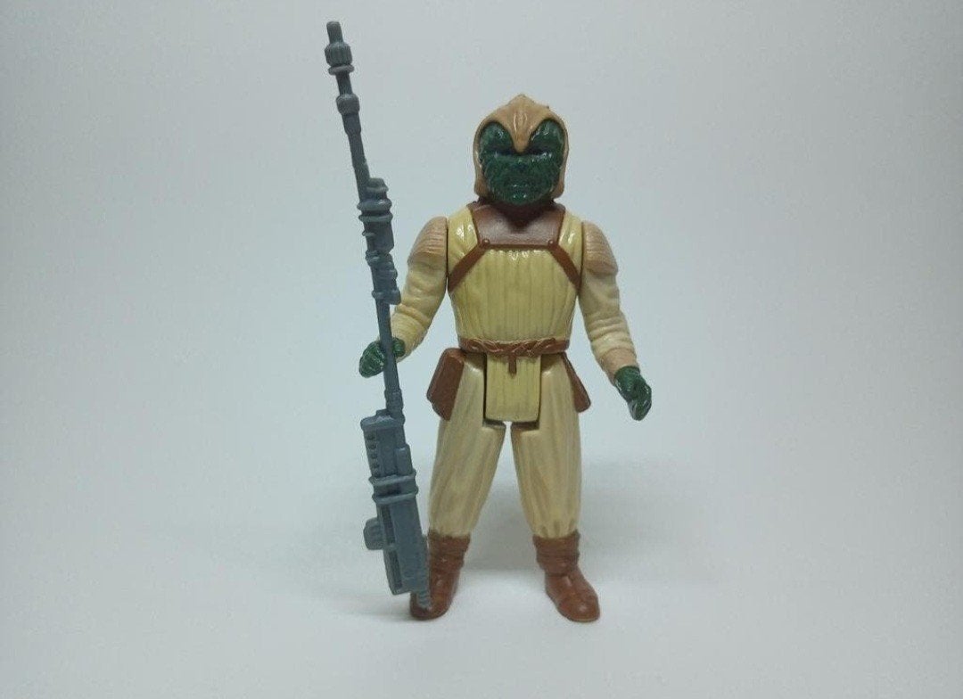 Star Wars - 1983 Klaatu in Skiff Guard Outfit, complete, Ophalen of Verzenden, Gebruikt, Actiefiguurtje