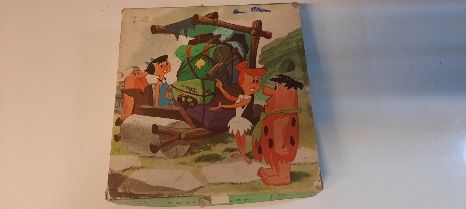 Puzzel Flintstones, Ophalen of Verzenden, Minder dan 500 stukjes, Gebruikt, Legpuzzel