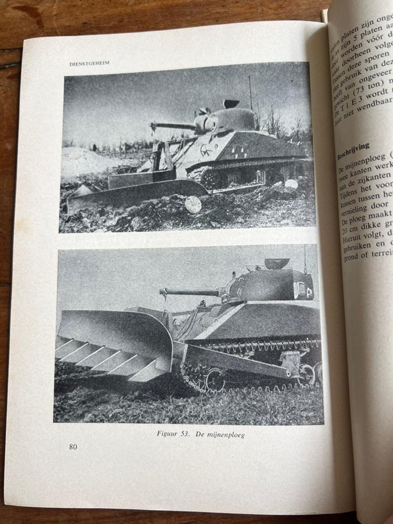 KL Voorschrift WO2 Mijnen opsporen Willys Tank detector, Verzamelen, Verzenden, Nederland