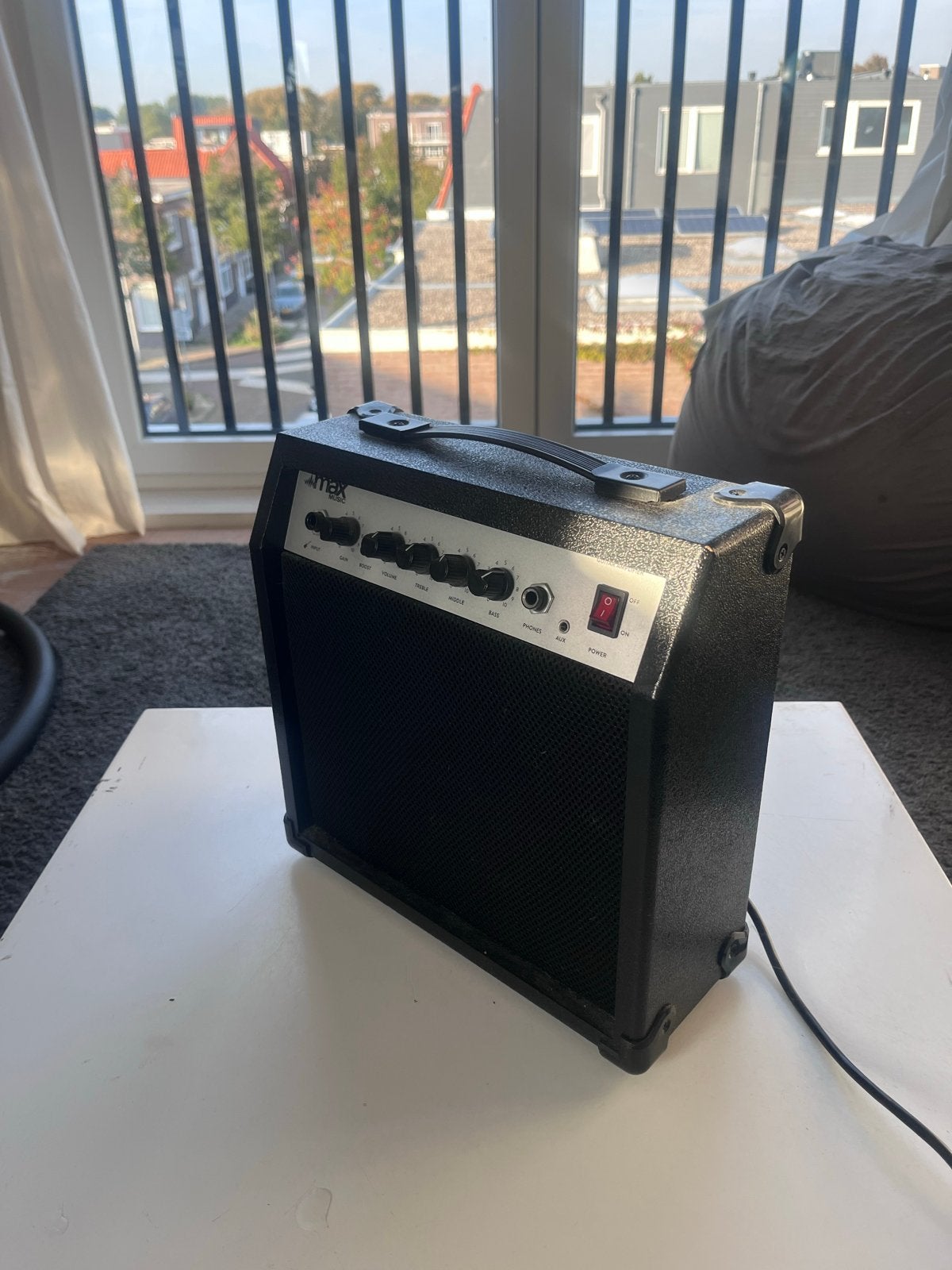 Foto 5 van Max Music elektrische gitaar met versterker