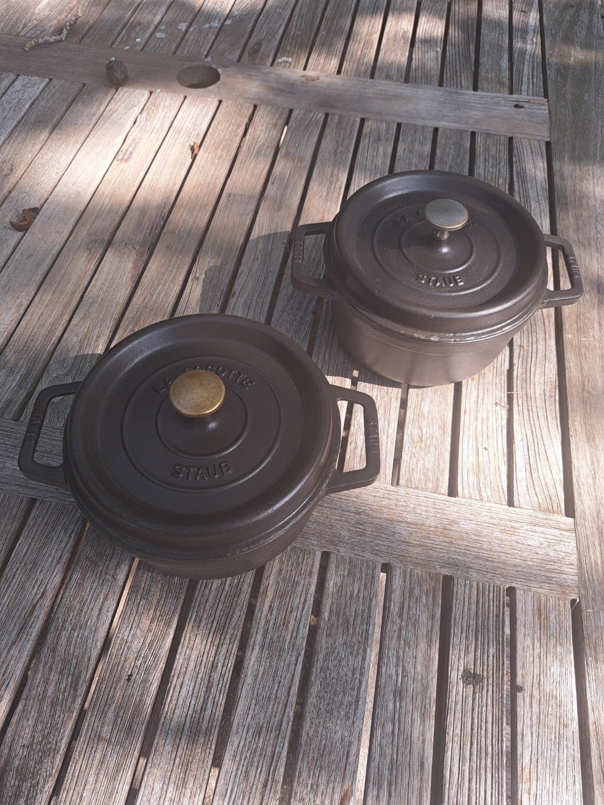 Staub La Cocotte Gietijzeren Braadpan - Zo goed als nieuw, Gebruikt, Geschikt voor inductie, Ophalen of Verzenden, Braadpan