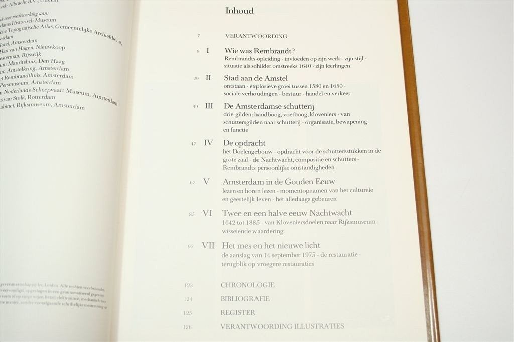 Rembrandts Nachtwacht — Geschiedenis van het Schilderij, Ophalen of Verzenden, Gelezen