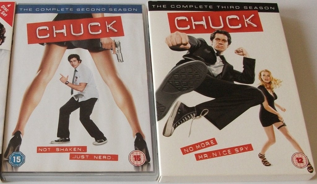 Dvd *** CHUCK *** Seizoen 2 + 3, Cd's en Dvd's, Dvd's | Tv en Series, Engels, Nederlands, Ophalen of Verzenden, Zo goed als nieuw