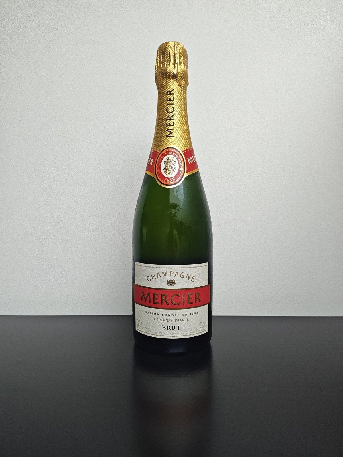 Mercier Champagne Brut - Franse mousserende wijn, Frankrijk, Nieuw, Ophalen of Verzenden, Champagne
