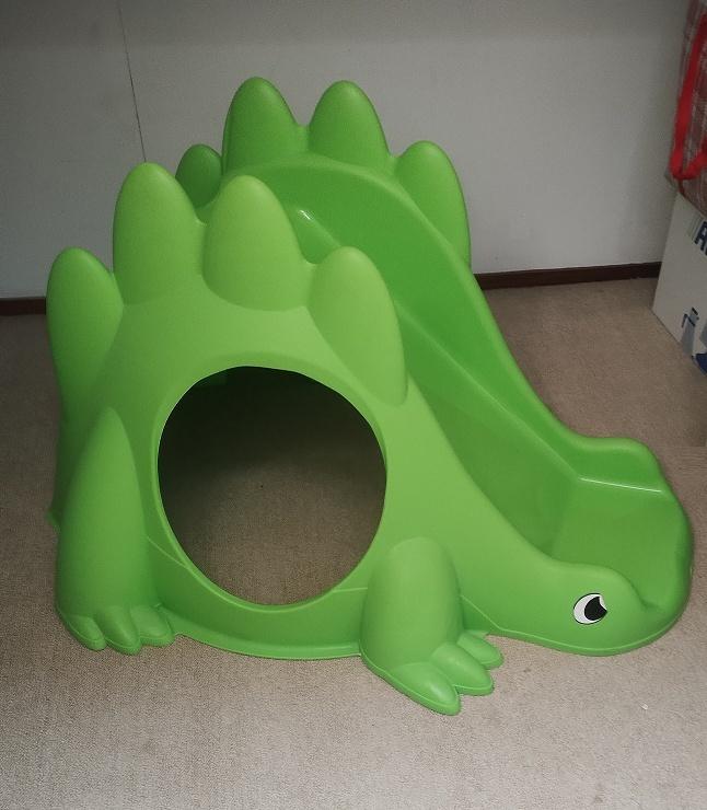 Dino glijbaan, Kinderen en Baby's, Speelgoed | Buiten | Speeltoestellen, Ophalen, Gebruikt, Glijbaan