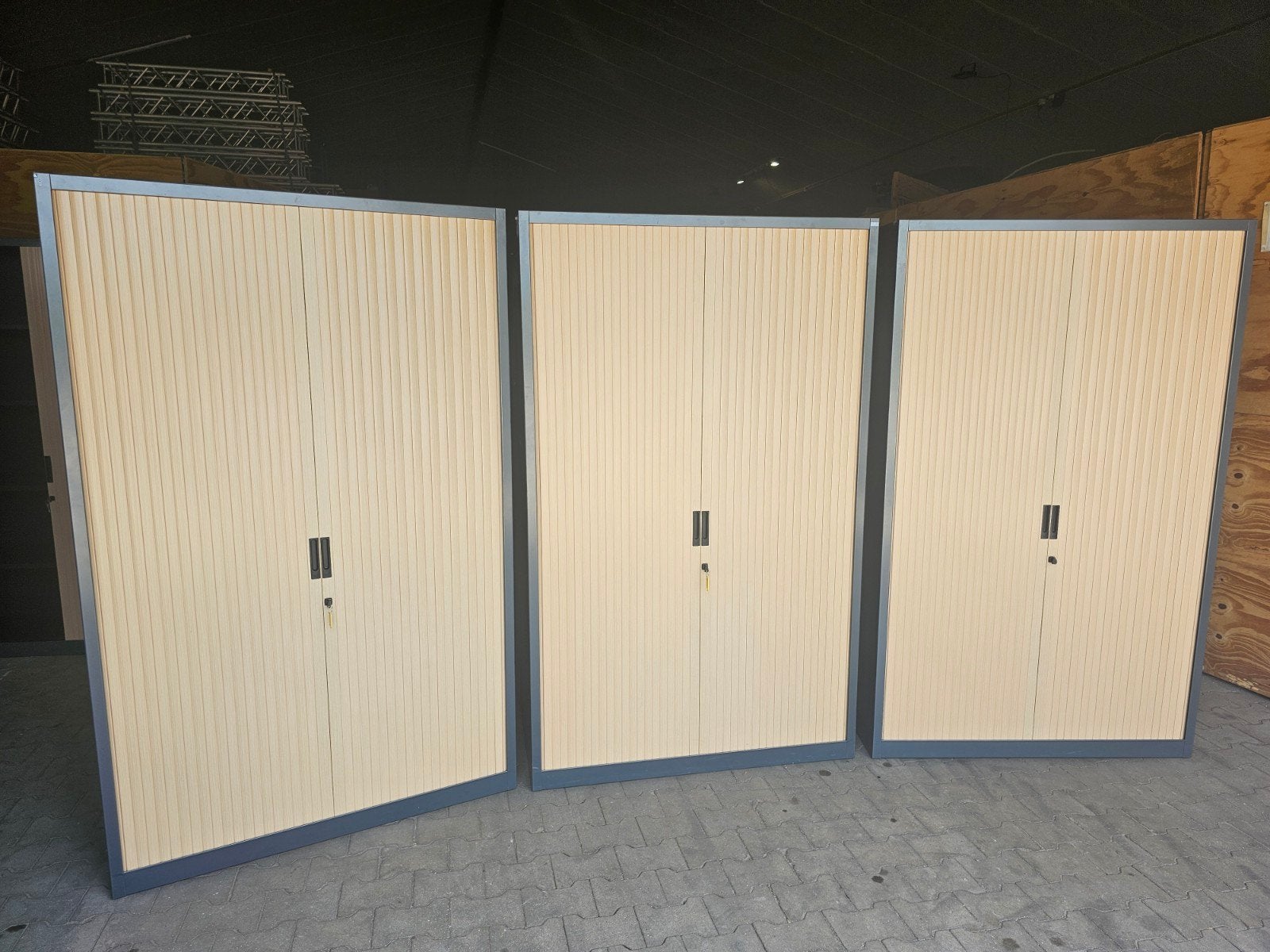 Zeer nette serie roldeurkasten van Assenburg (zie tekst), Ophalen, 100 tot 150 cm, Zo goed als nieuw, 150 tot 200 cm