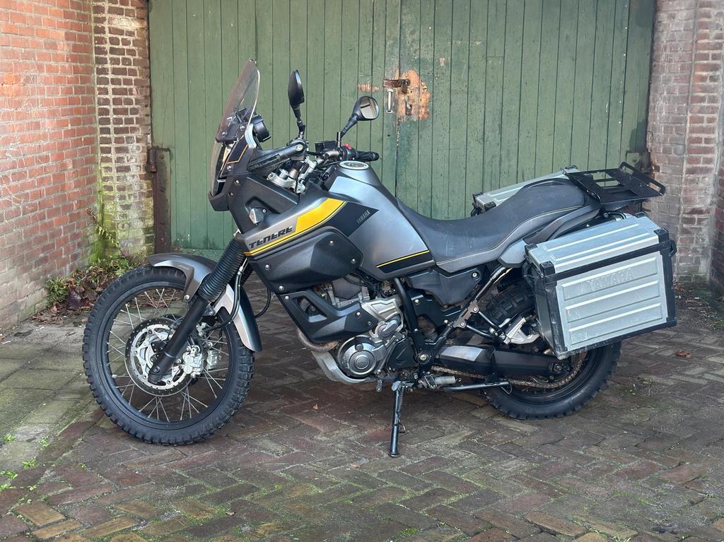 Yamaha aluminium kofferset + bevestigingssysteem, Motoren, Accessoires | Koffers en Tassen, Ophalen of Verzenden, Gebruikt