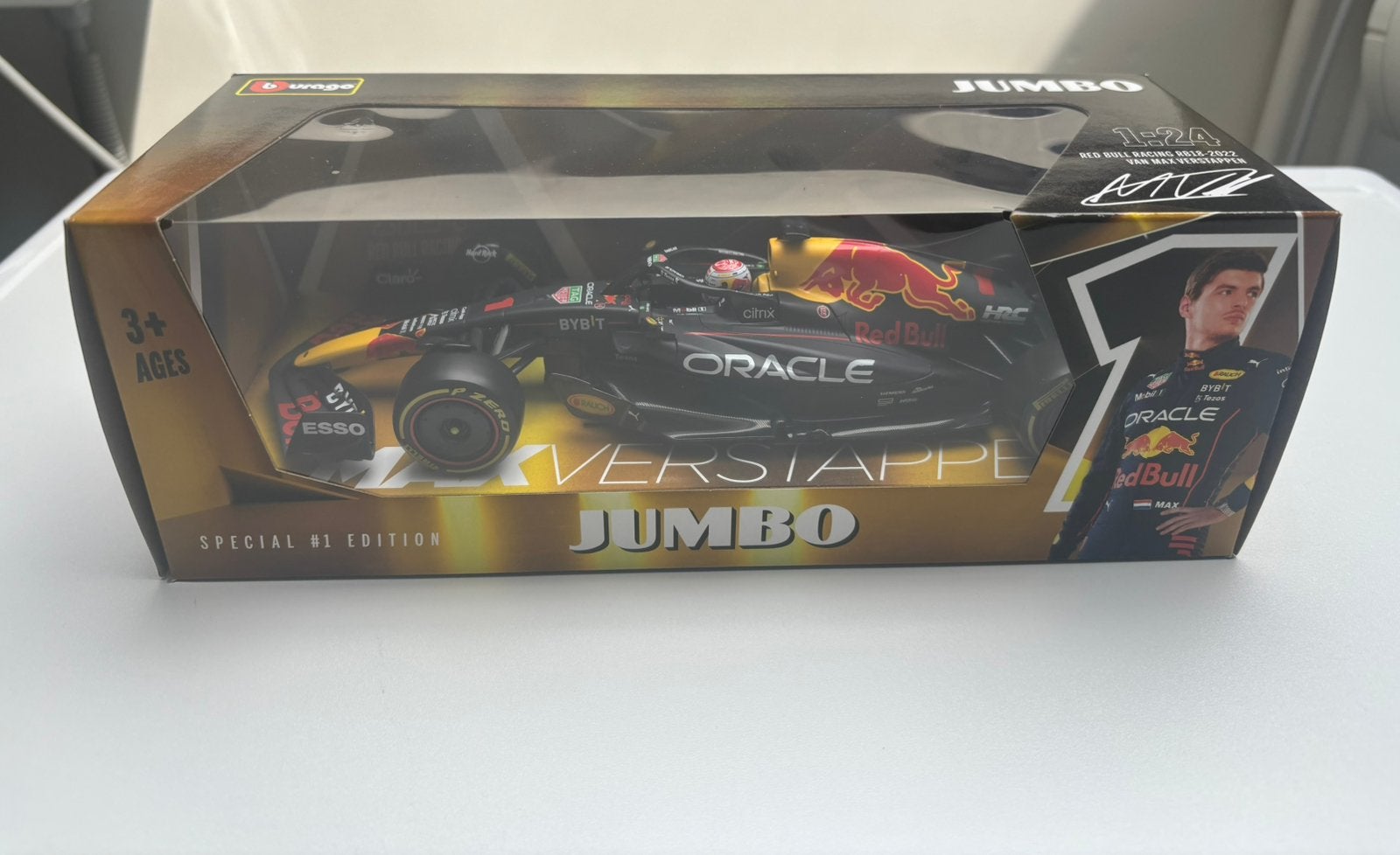 Jumbo Red Bull F1 auto RB18 2022, Ophalen of Verzenden, Nieuw, Auto, Bburago