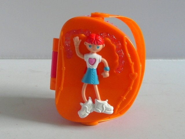 Betty Spaghetti tasje/koffertje 10x7.5 cm - foto's, Kinderen en Baby's, Speelgoed | Poppen, Ophalen of Verzenden, Zo goed als nieuw