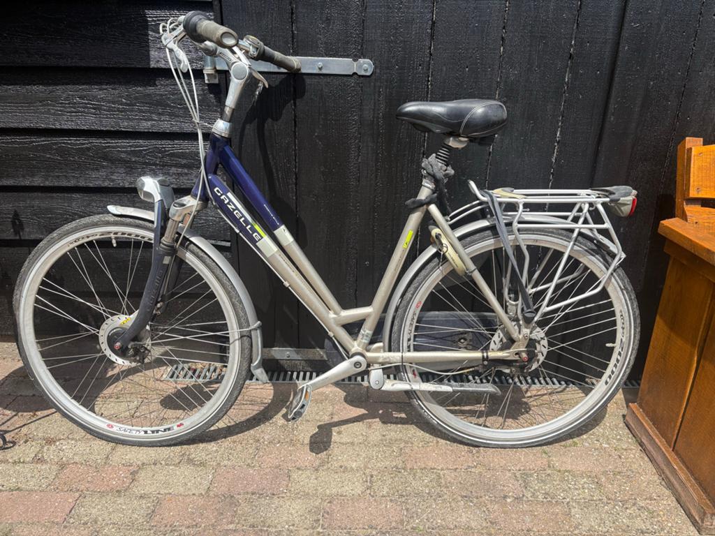 Gazelle Chamonix - 8 versnellingen, Fietsen en Brommers, Fietsen | Dames | Damesfietsen, Ophalen, Velgrem, Versnellingen, Gazelle