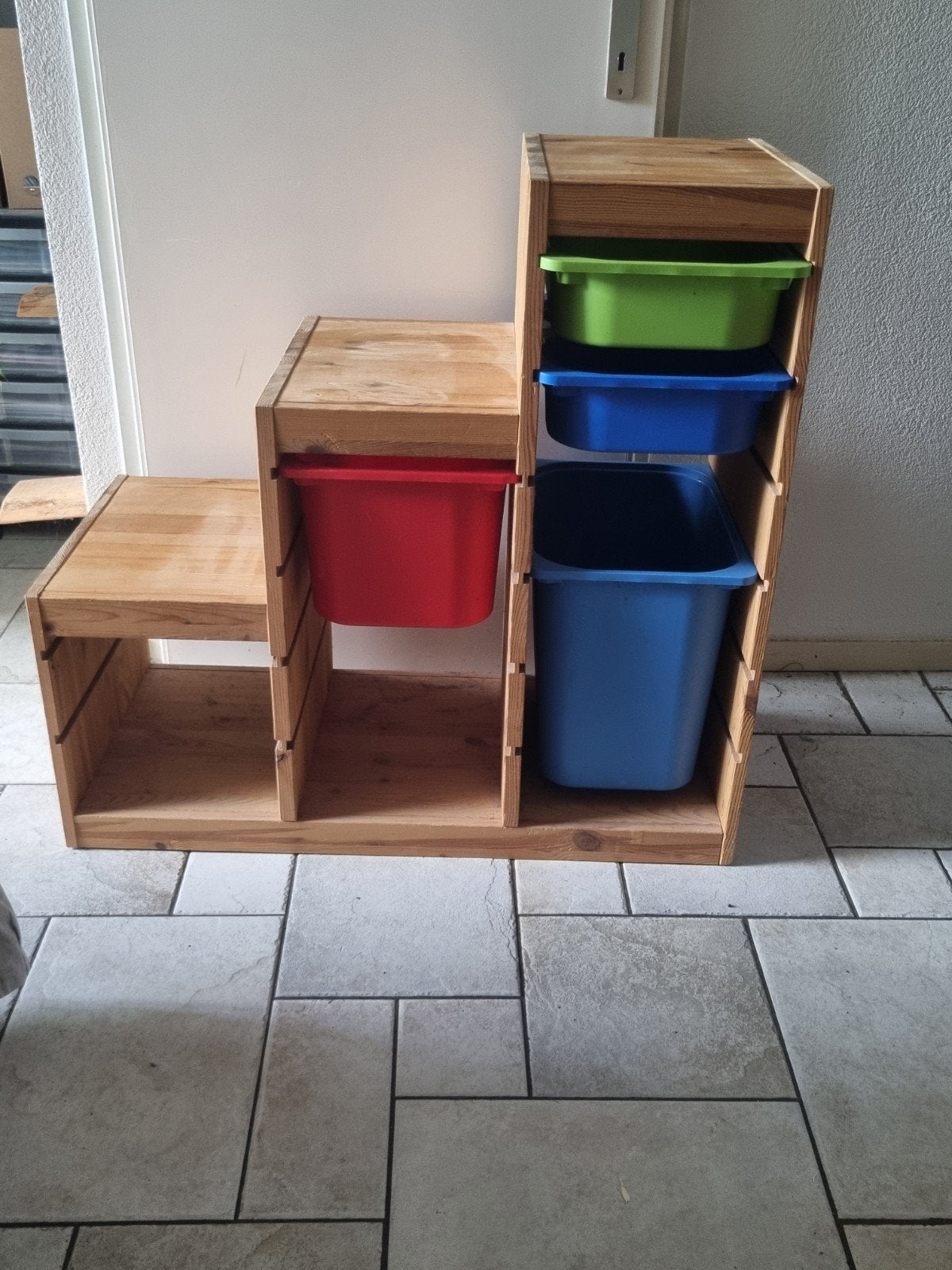 Trovast Ikea opbergkast met bakken, Ophalen, Gebruikt, Minder dan 150 cm, Minder dan 100 cm