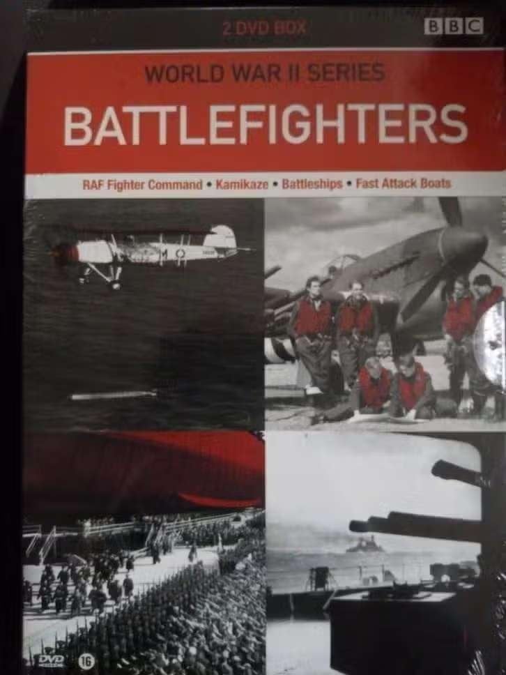 2 DVD Box World War II Series / Battlefighters, Engels, Oorlog of Misdaad, Nederlands, Ophalen of Verzenden