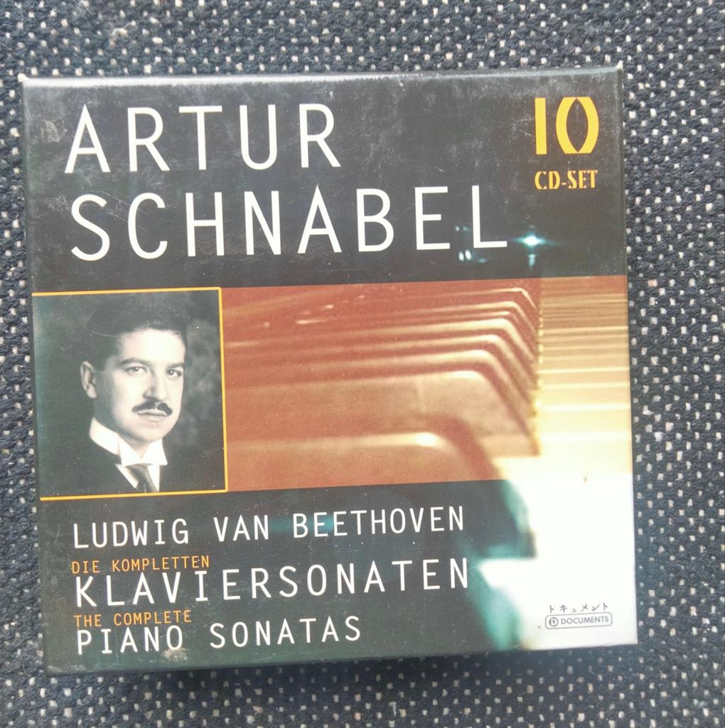 Beethoven Piano Sonatas Artur Schnabel 10 cdset, Ophalen of Verzenden, Classicisme, Zo goed als nieuw, Kamermuziek
