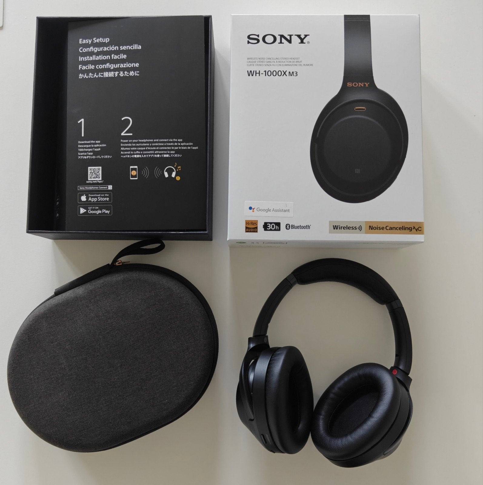 Sony WH-1000XM3 Draadloze Noise-Cancelling Hoofdtelefoon, Ophalen of Verzenden, Sony, Draadloos