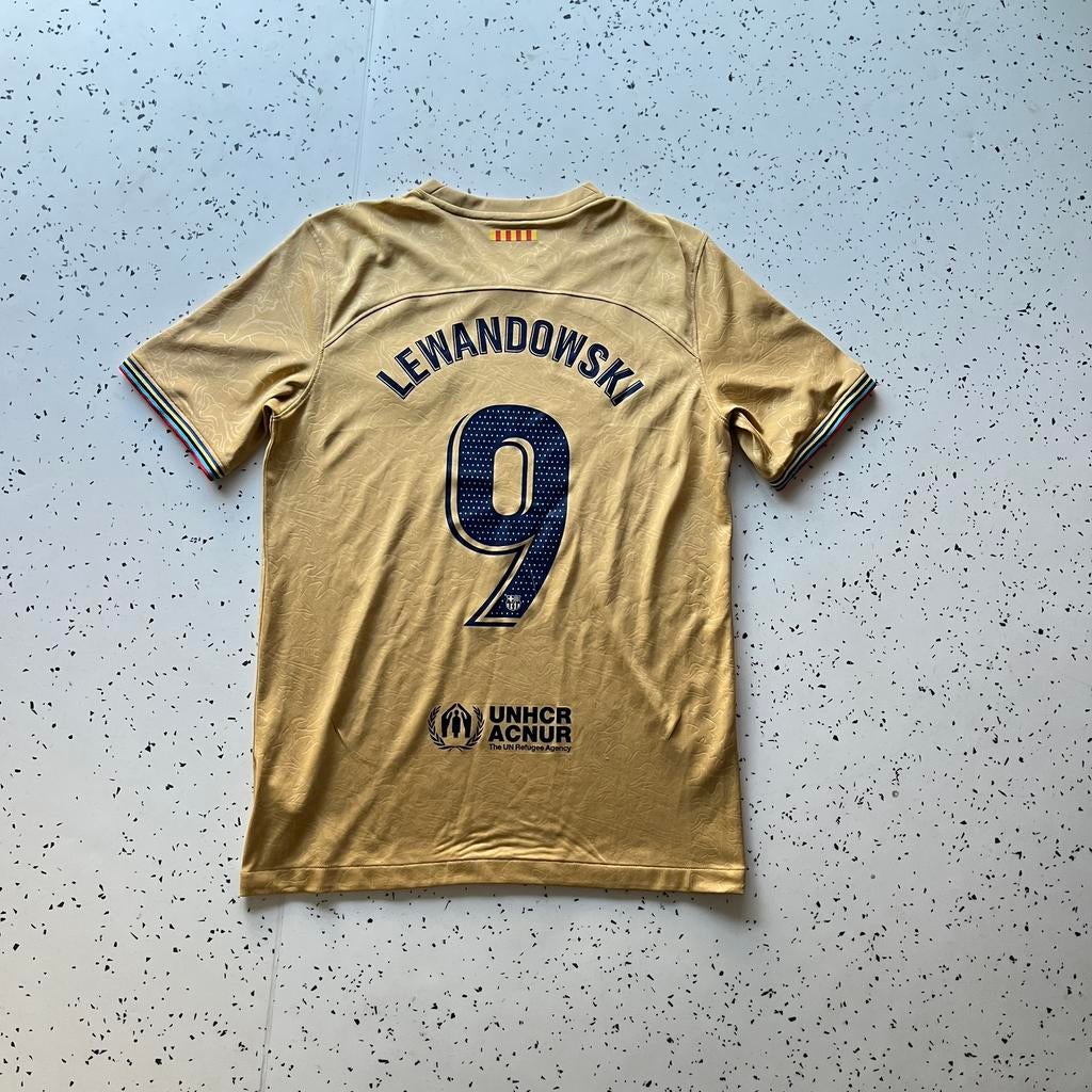 XL Kids Lewandowski shirt FC Barcelona Nike, Maat XL, Ophalen of Verzenden, Zo goed als nieuw, Shirt